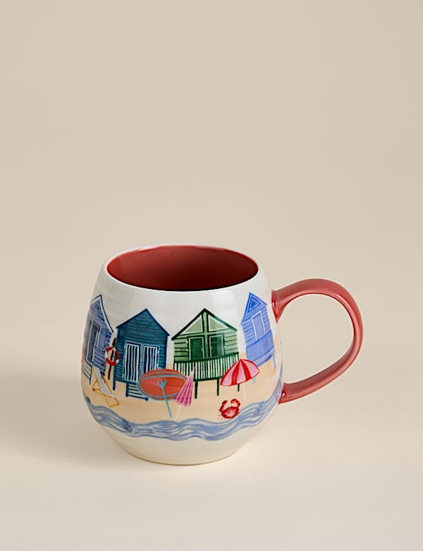 Mok met strandhutten - BE