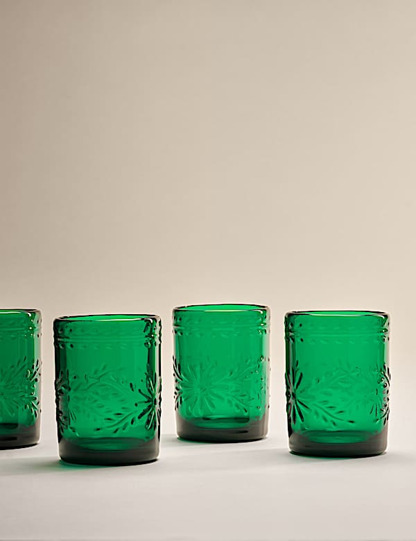 Set of 4 Boho Paradise Picnic Tumblers - PT