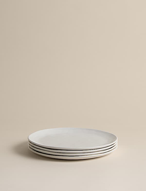 Set of 4 Artisan Side Plates - BN