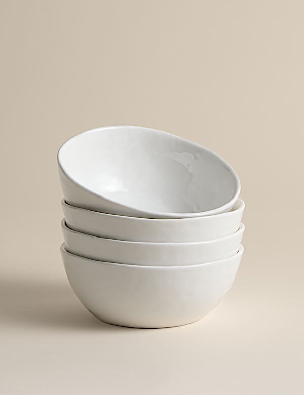 Set of 4 Artisan Cereal Bowls - AU
