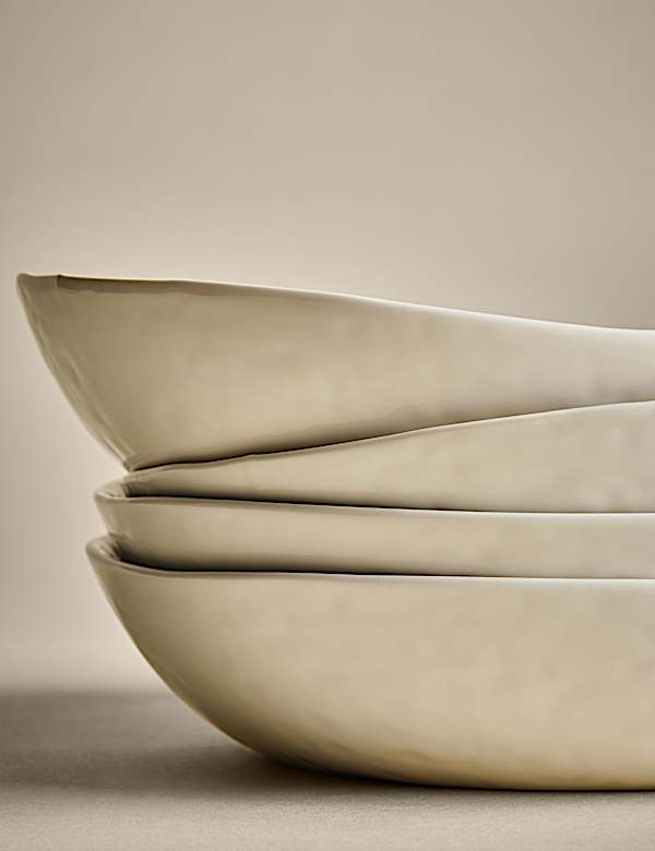 Set of 4 Artisan Pasta Bowls - EE