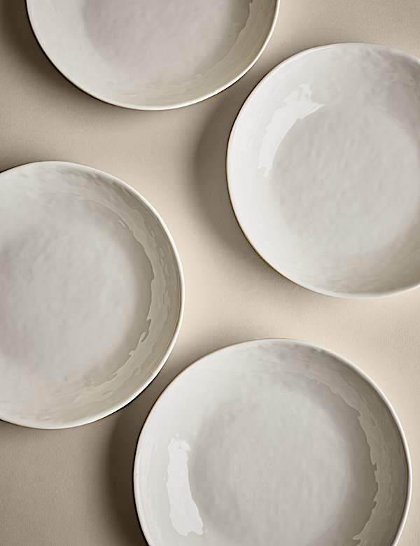 Set of 4 Artisan Pasta Bowls - EE