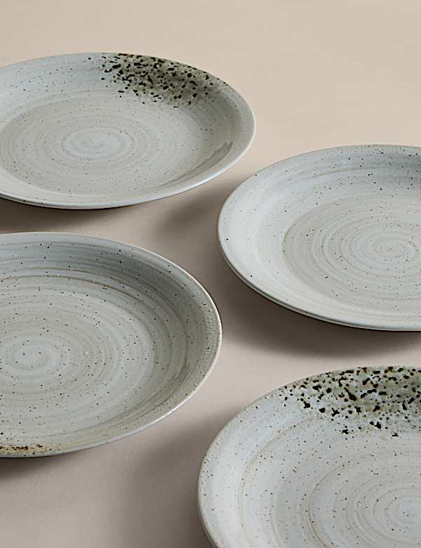 Petite assiette &agrave; bord textur&eacute; - FR