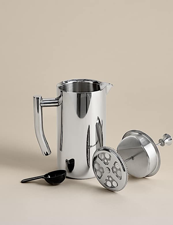 Stainless Steel 8 Cup Cafetiere - NO