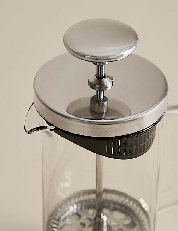 3-Tassen-Cafetiere aus Glas - DE