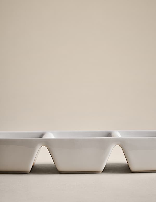 Maxim Porcelain Three Part Serving Bowl - KR