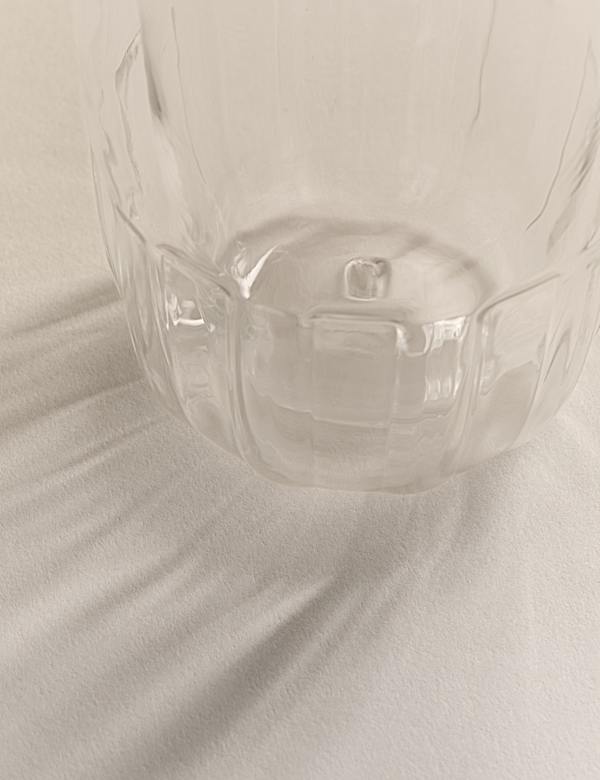 Handleless Medium Glass Mug - CH