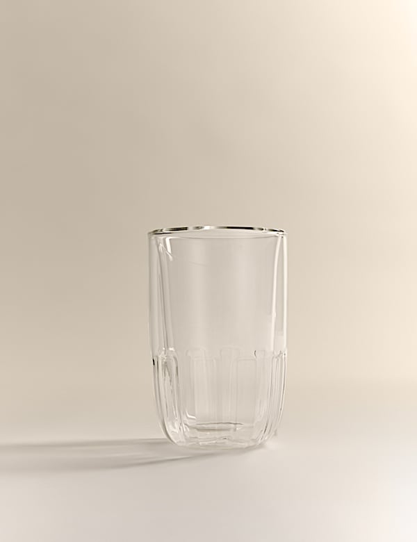 Handleless Medium Glass Mug - CH