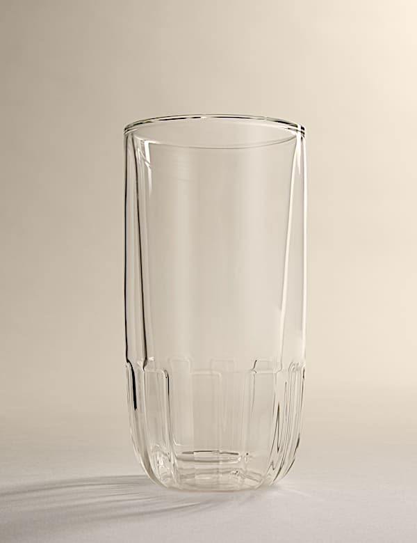 Handleless Large Glass Mug - CZ
