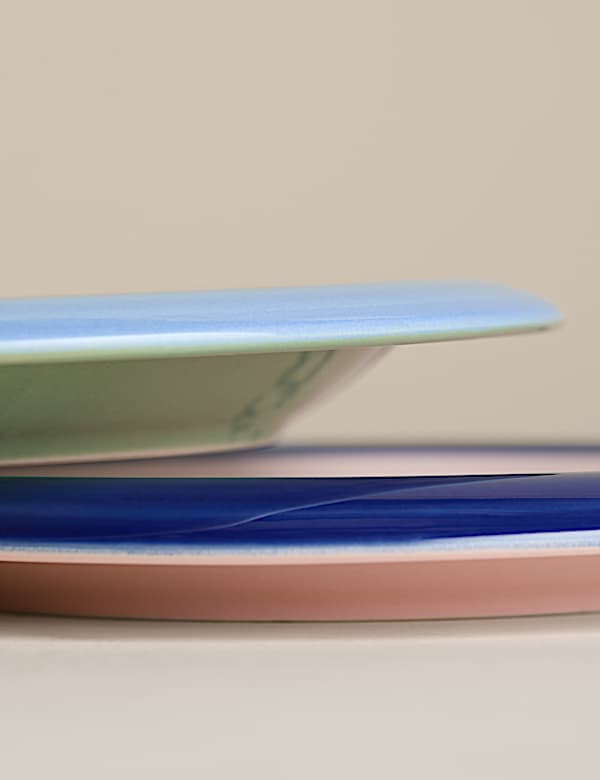 Set of 2 Bubble Collection Side Plates - DE