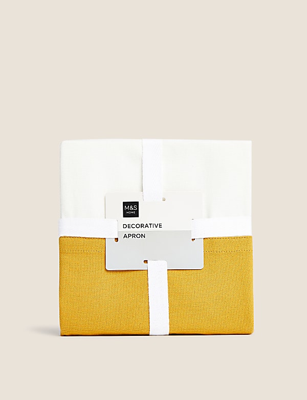 Tablier pur coton à imprimé abeille - CH