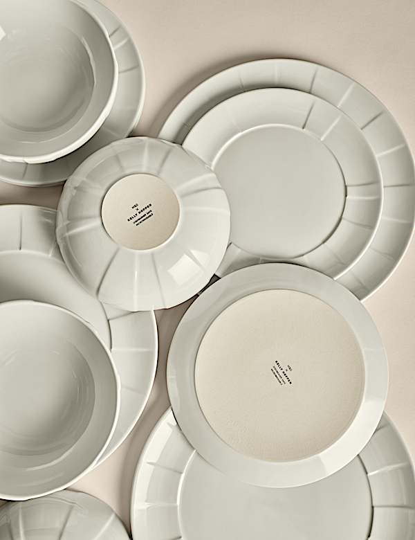 12 Piece Textured Dinner Set - CY
