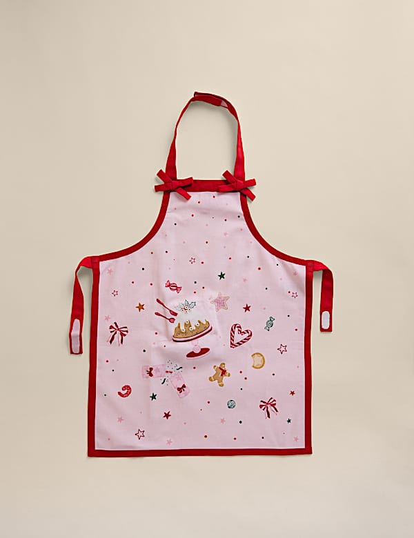 Festive Kids Light Up Apron - AL