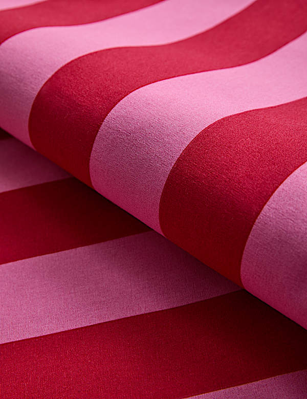 Set of 2 Pure Cotton Striped Placemats - LT