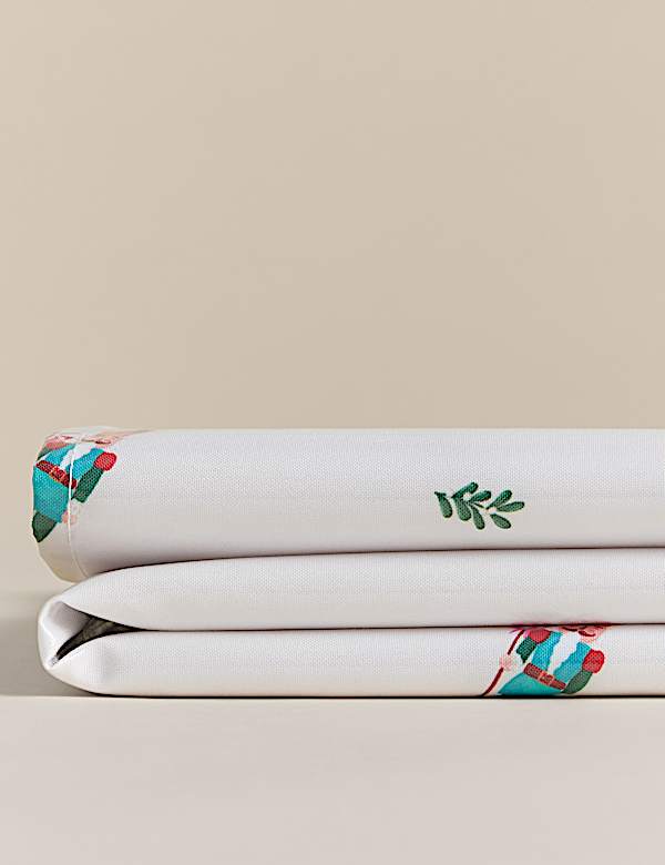 Christmas Nutcracker Wipe Clean Tablecloth - JP