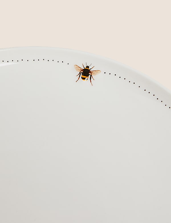 Set of 2 Bee Dinner Plates