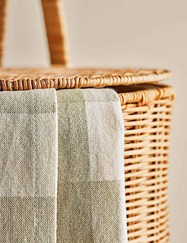 Panier pour pique-nique avec porte-bouteilles - FR