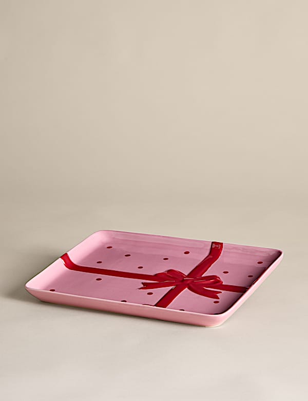 Schleifen-Servierplatte - DE