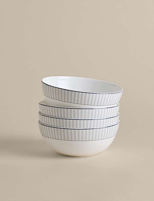 Set of 4 Hampton Cereal Bowls - LT