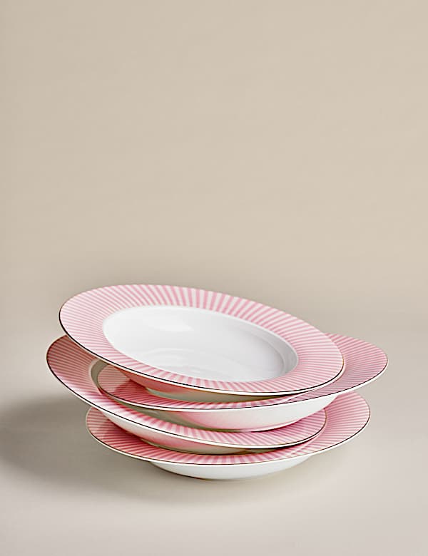 Set of 4 Hampton Pasta Bowls - GR