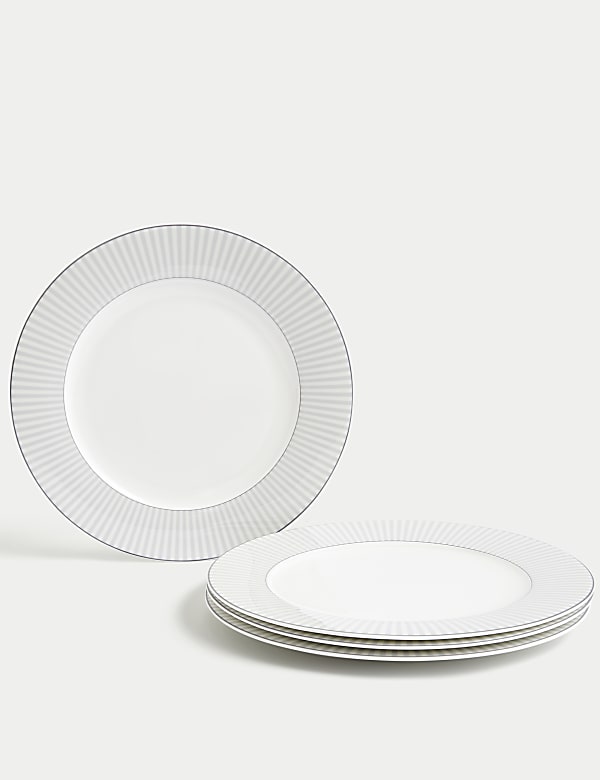 Set of 4 Hampton Dinner Plates - RO