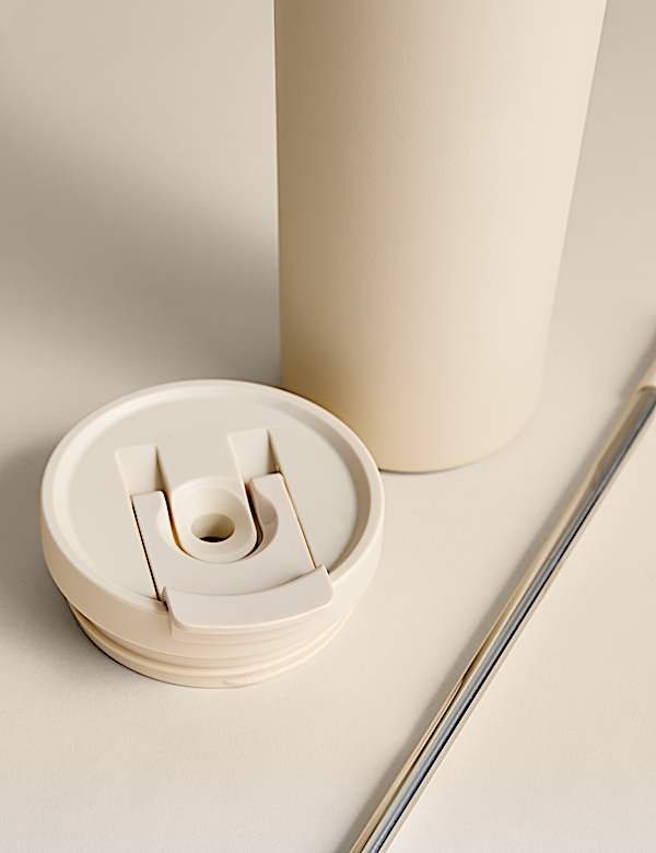 Stainless Steel Straw Cup 700ml - CA