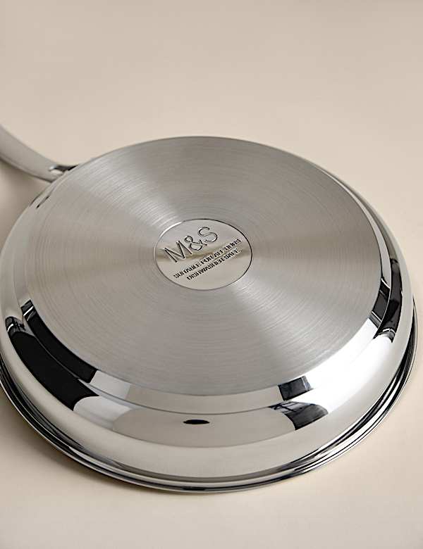 Stainless Steel 28cm Frying Pan - CN