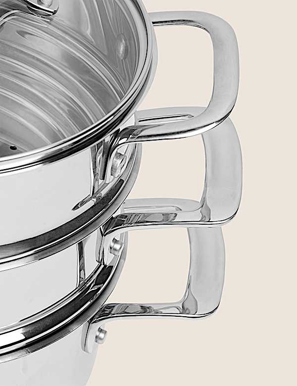 Stainless Steel 3 Tier Steamer - CA