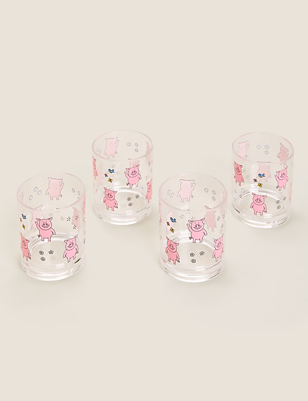 Set of 4 Percy Pig™ Picnic Tumblers