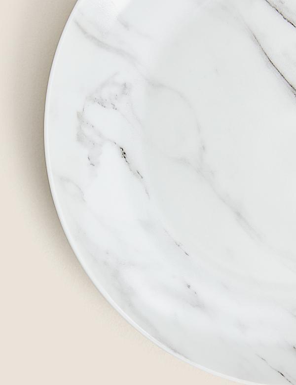 12 Piece Marble Dinner Set