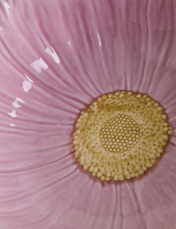 Saladier &agrave; motif fleuri - FR