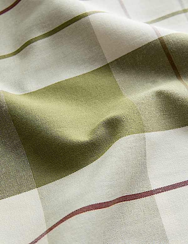 Cotton Rich Checked Tablecloth - DE