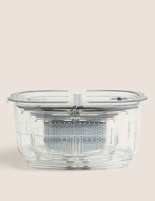 Set Isi 3 Wadah Penyimpanan di Lemari Es Model Bersarang - ID