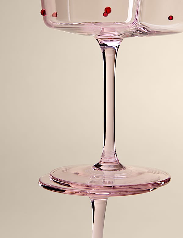 Set of 2 Heart Coupe Glasses - MX