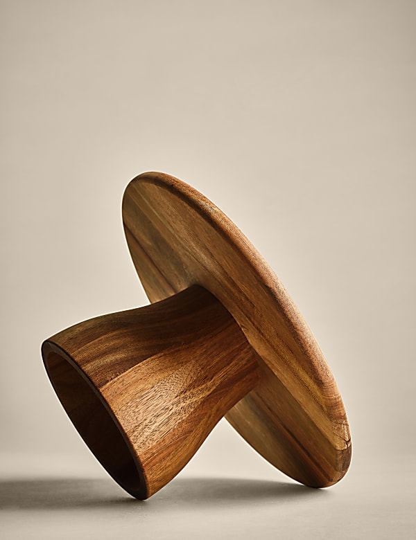 Drewniana patera na ciasto - PL