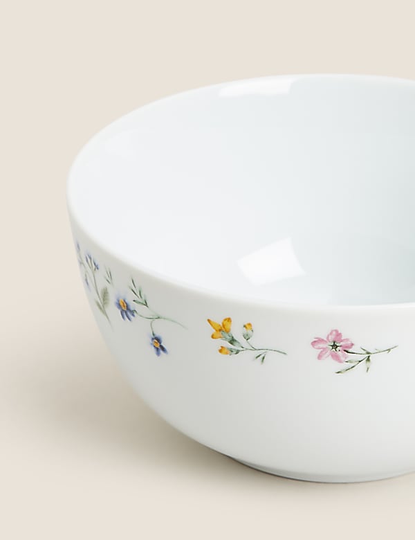 12 Piece Floral Dinner Set