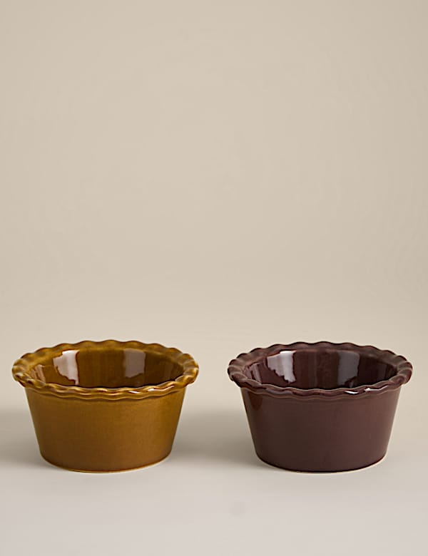 2pk Individual Ceramic Pie Dishes - VN