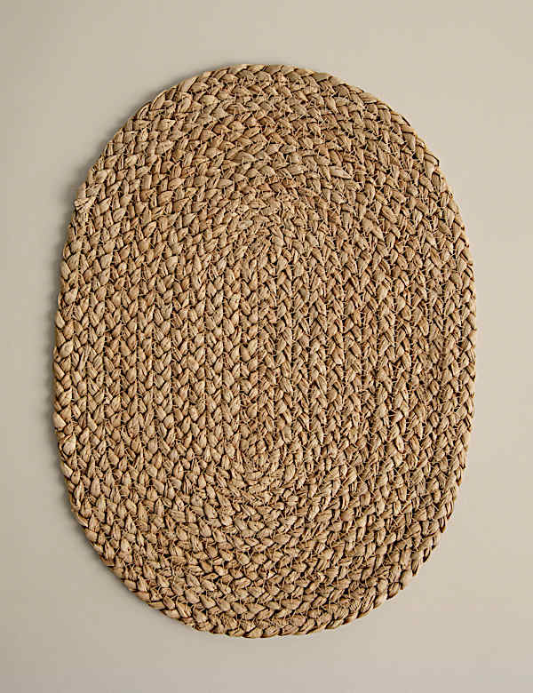 Set of 4 Seagrass Oval Placemats - AT