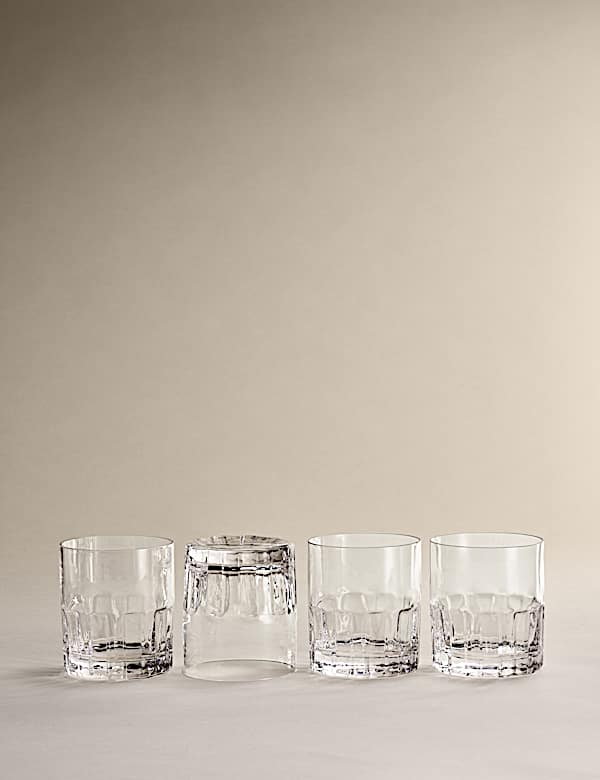 Set of 4 Textured Tumblers - ES