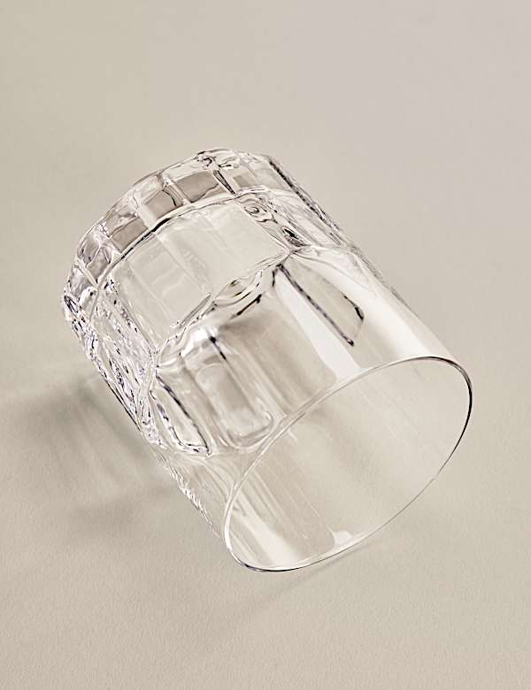 Set of 4 Textured Tumblers - ES