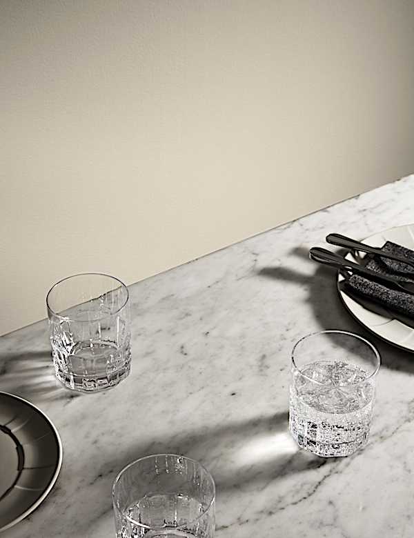 Set of 4 Textured Tumblers - ES