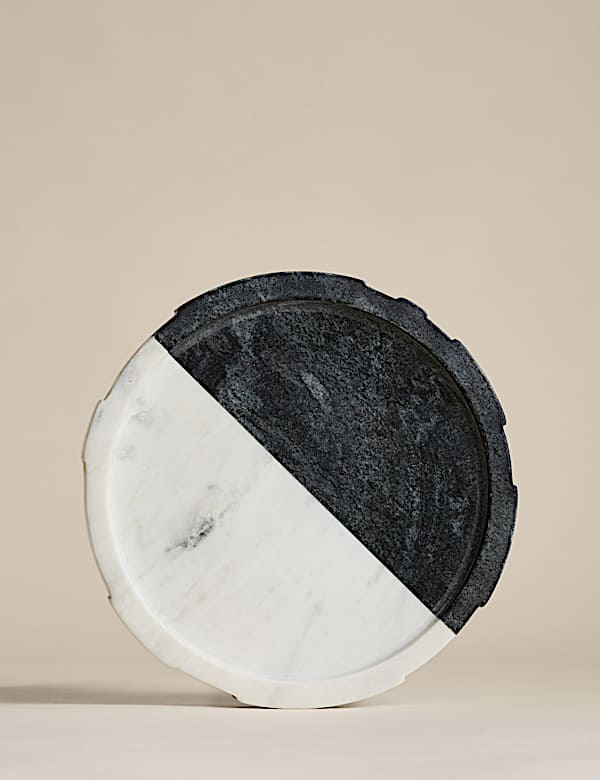 Bandeja texturizada de mármol - ES