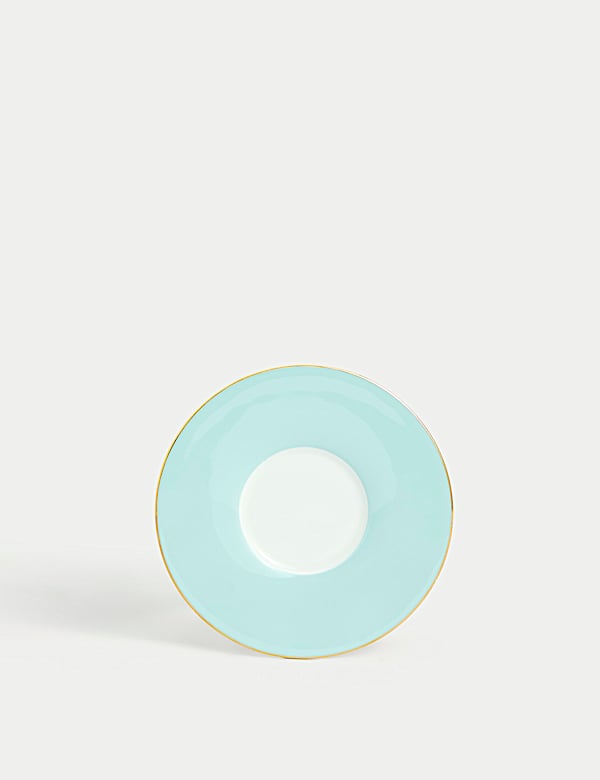 Espressountertasse aus chinesischem Knochenporzellan - DE