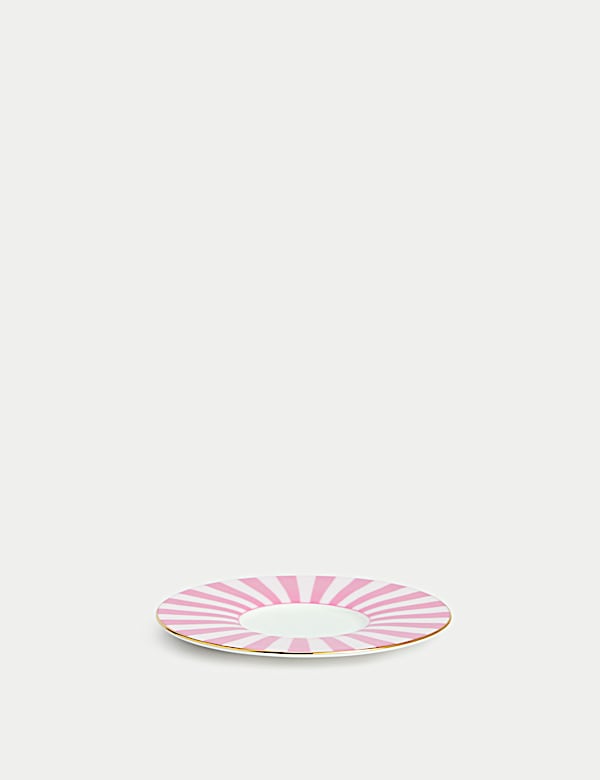 Bone China Striped Espresso Cup & Saucer - EE