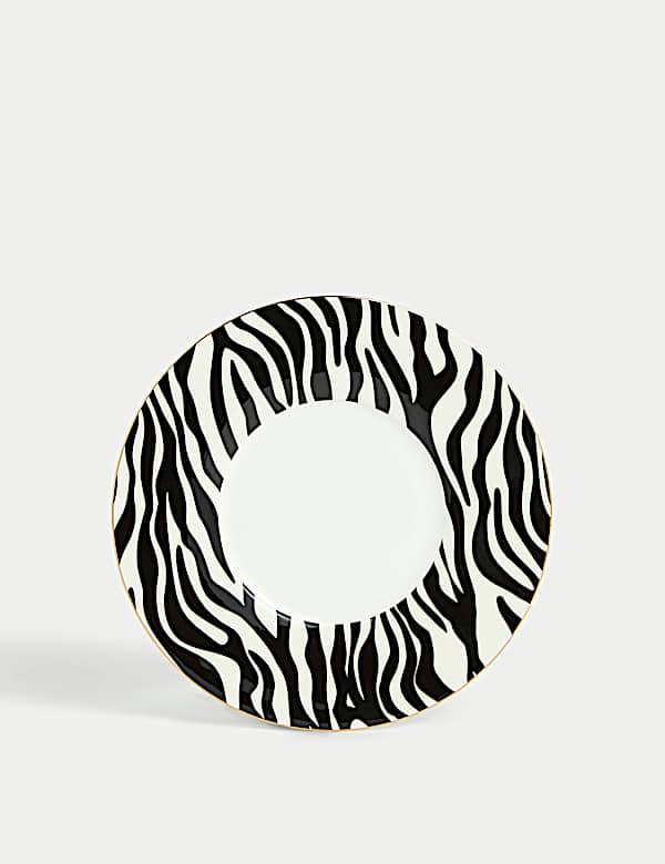 Bone China Zebra Cup & Saucer - FI