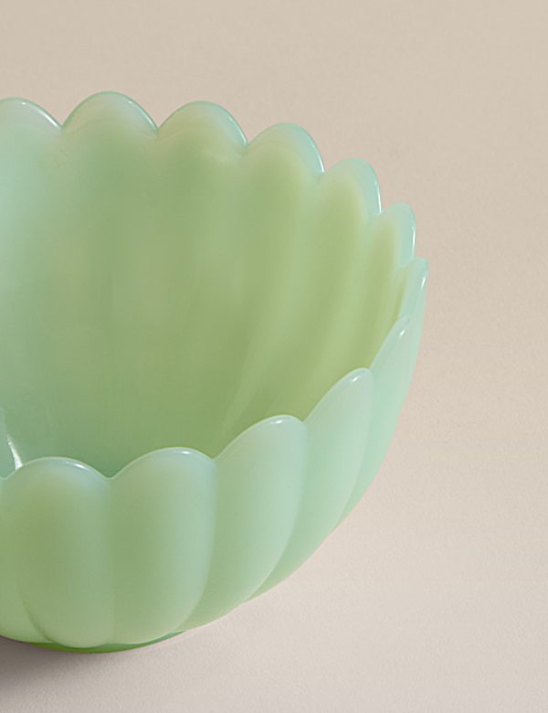 Pucharek deserowy z mlecznego szkła - PL