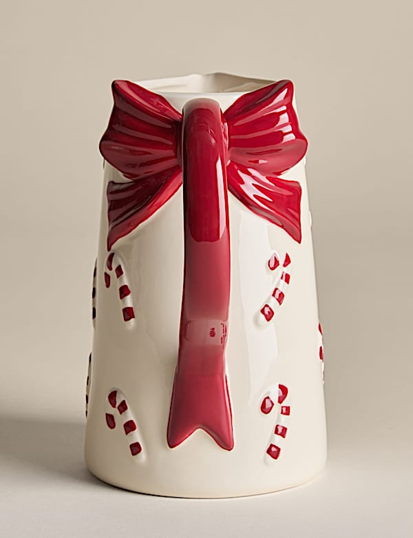 Candy Cane Bow Jug - NZ