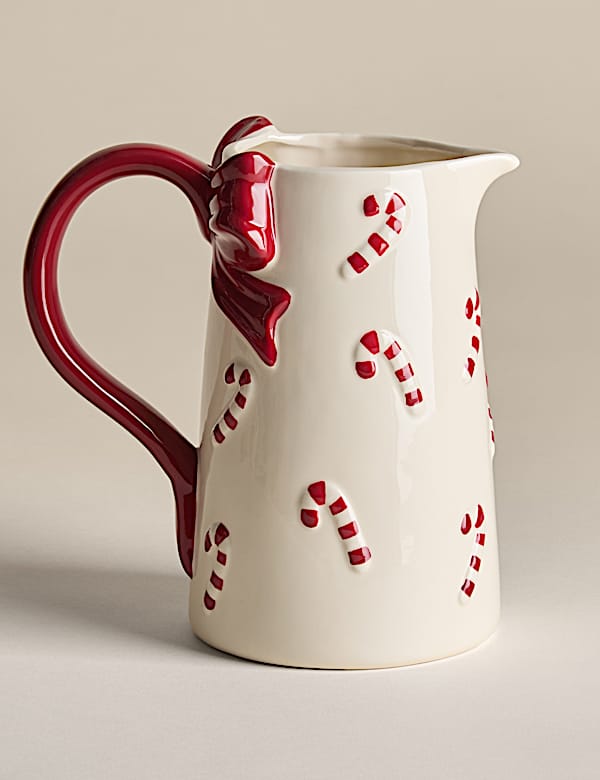 Candy Cane Bow Jug - NZ