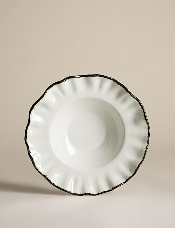 Ruffle Pasta Bowl - JE