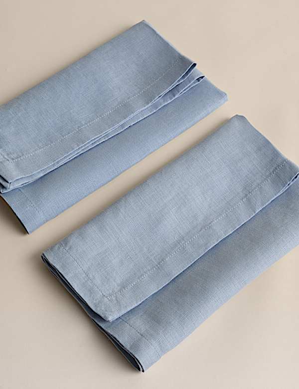 Set of 2 Pure Linen Napkins - BE